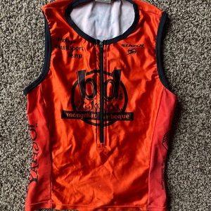 Monogolian barbecue triathlon top